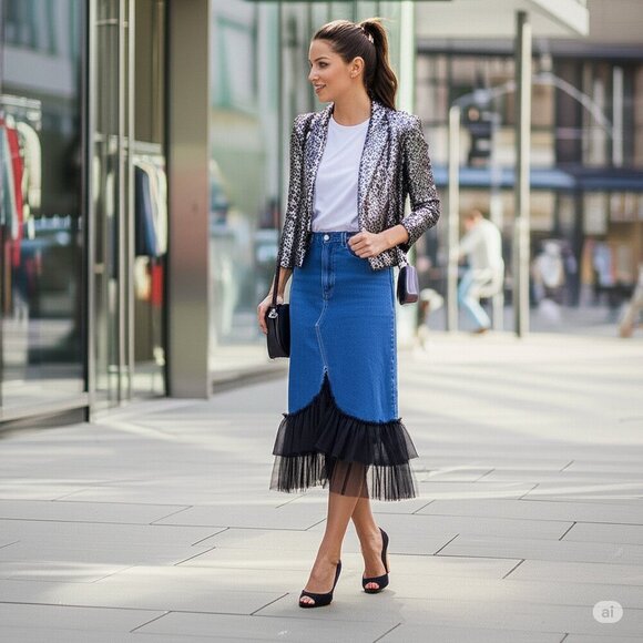 NWOT BCBGirls black logo textile & cork heeled platform sandal, US 10 - Picture 2 of 13